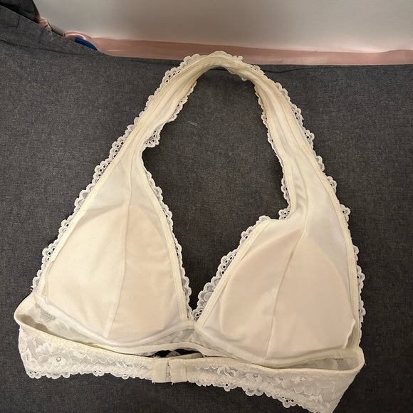 White lace halter bralette - Picture 4 of 4